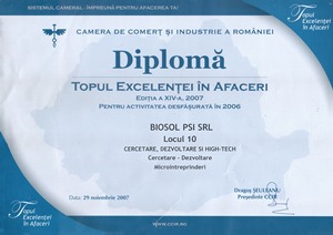 Diplomă 2006
