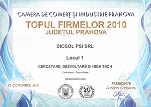 Diplomă 2010