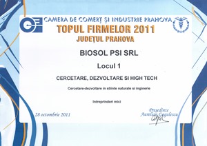 Diplomă 2011